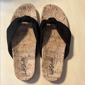 Life Stride Women's Black Sandals Like New